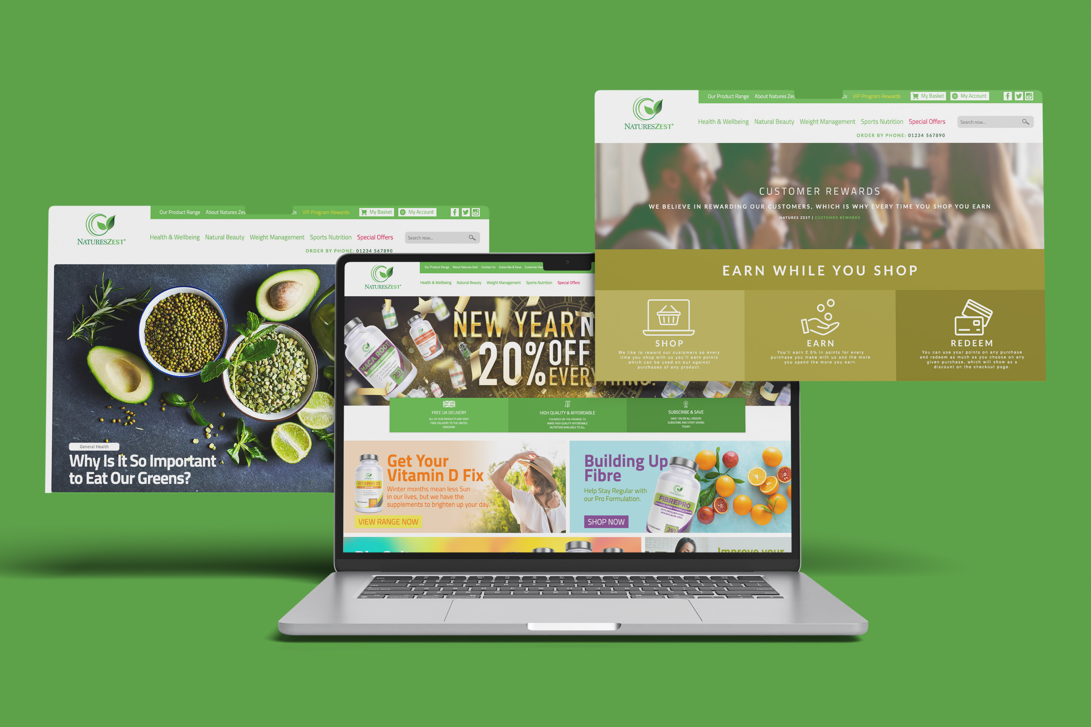 Nature's Zest, online shop