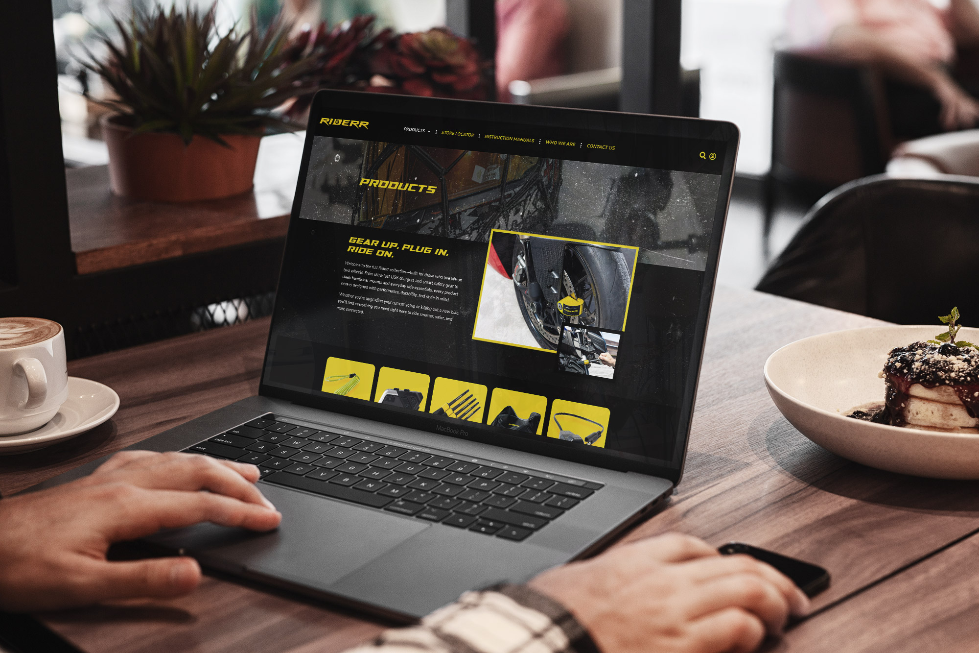 Riderr, online shop