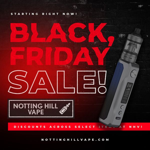 Social media post for Notting Hill Vape