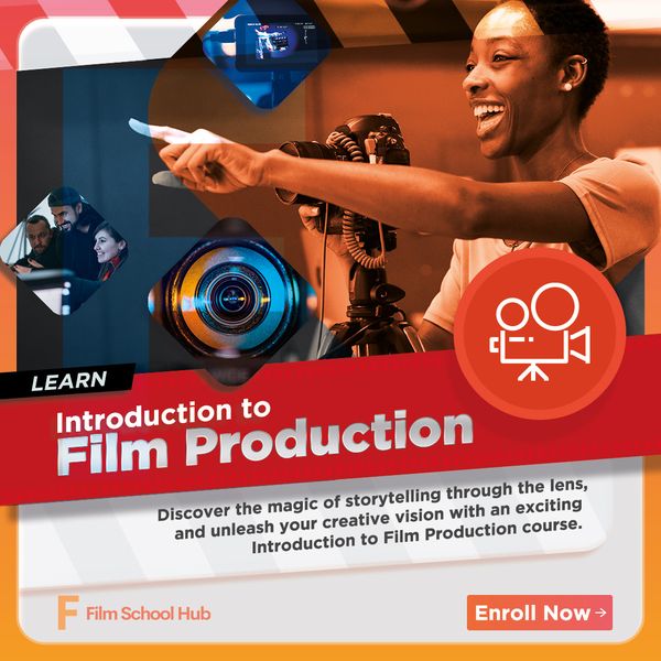 Social media post for Film School Hub